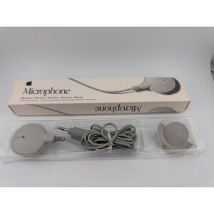 Apple Microphone‎ 699-5103-A Vintage Retro Macintosh Audio Recording